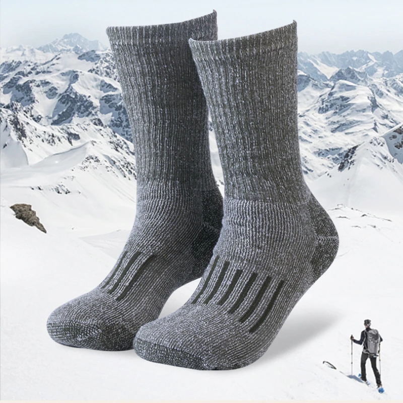 Wool Hiking Sock - Erkekler için %80 Merinos Yünü Yürüyüş